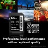Lexar 64GB Professional SILVER PLUS UHS-I SDXC Memory Card